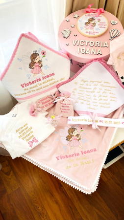 Trusou Botez Zana Fluturas Roz [1]