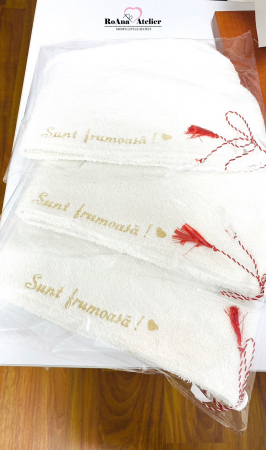 Prosoape brodate - Turban pentru par brodat