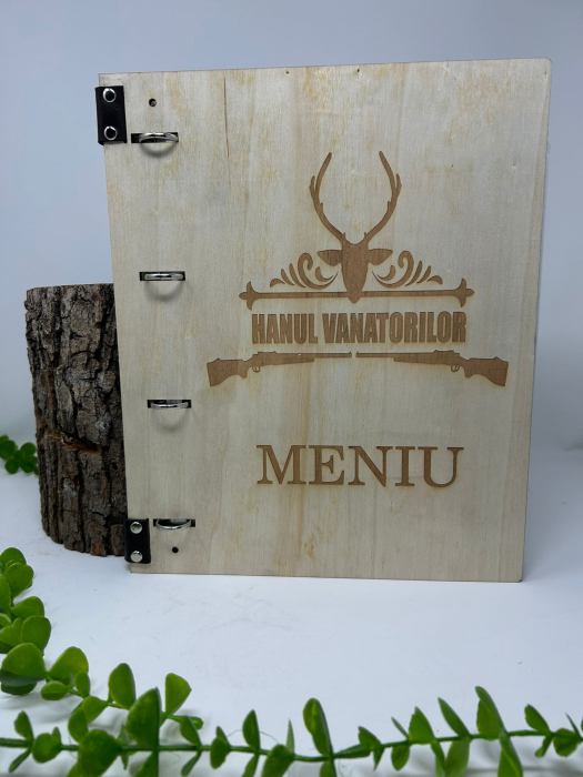 Copertă pentru meniu din lemn [1]