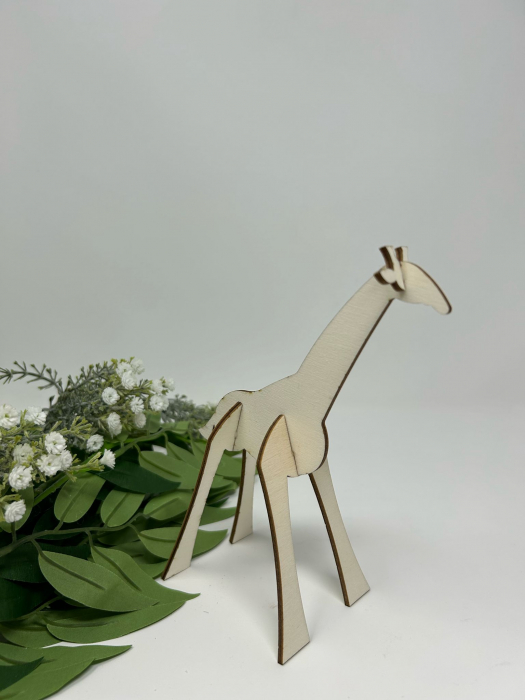 Girafă de asamblat și pictat [1]