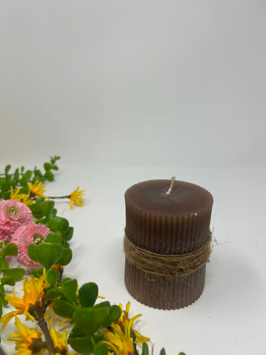 Lumânare Parfumată Caramel – Mare, de Lux | Aromaterapie & Relaxare [1]