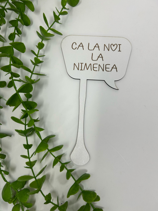 Props cu textul,,Ca la noi la nimenea" din MDF [1]