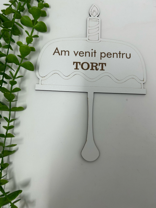 Props în formă de tort din MDF,combinat cu fetru mov [1]