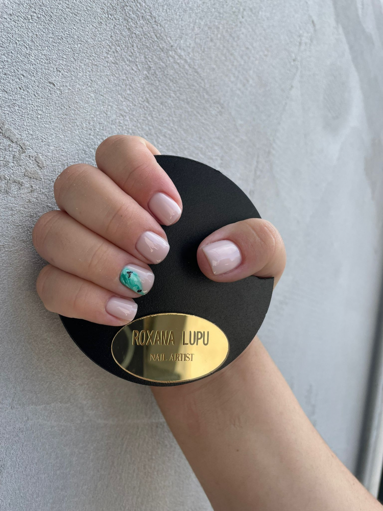 Set șabloane unghii Nail Tech – Suport metalic profesional pentru tehnicieni manichiură [3]
