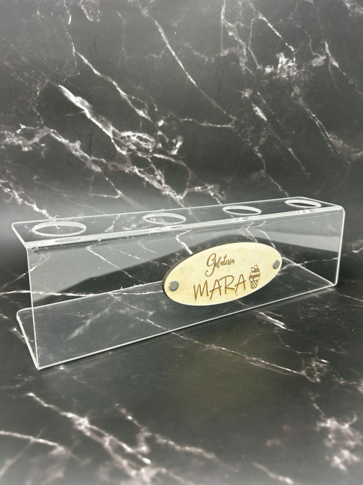 Suport plexiglas personalizat pentru înghețată [2]