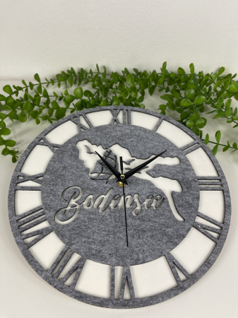Ceasuri - Ceas de perete Bodensee – Design elegant cu cifre romane, 30 cm