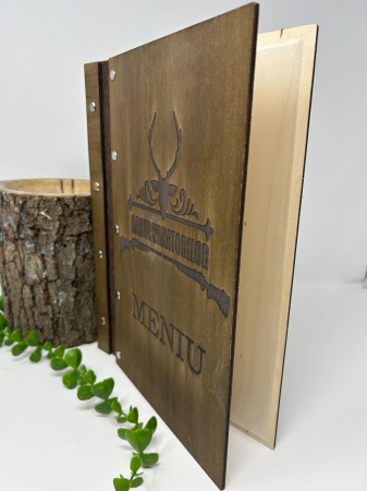 Copertă pentru meniu din lemn [1]