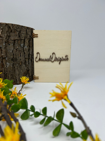 Cadouri Personalizabile - Felicitare din lemn Domnul Diriginte