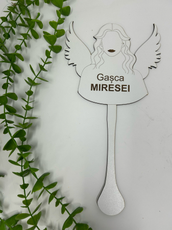 Nuntă Botez Aniversare - Props în formă de mireasă,din MDF