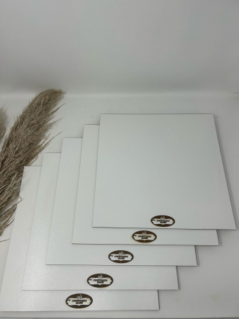 HoReCa - Set 10 platouri pătrate din MDF,grosimea 2.5mm