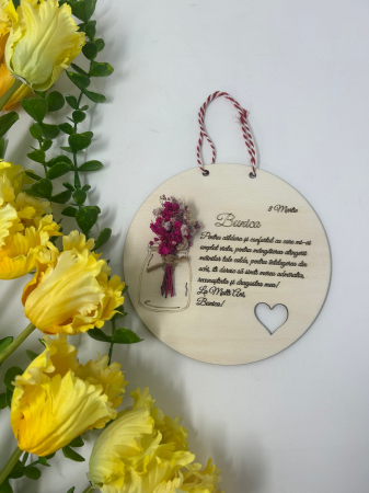 Produse decorative - Tablou cu flori,bunica