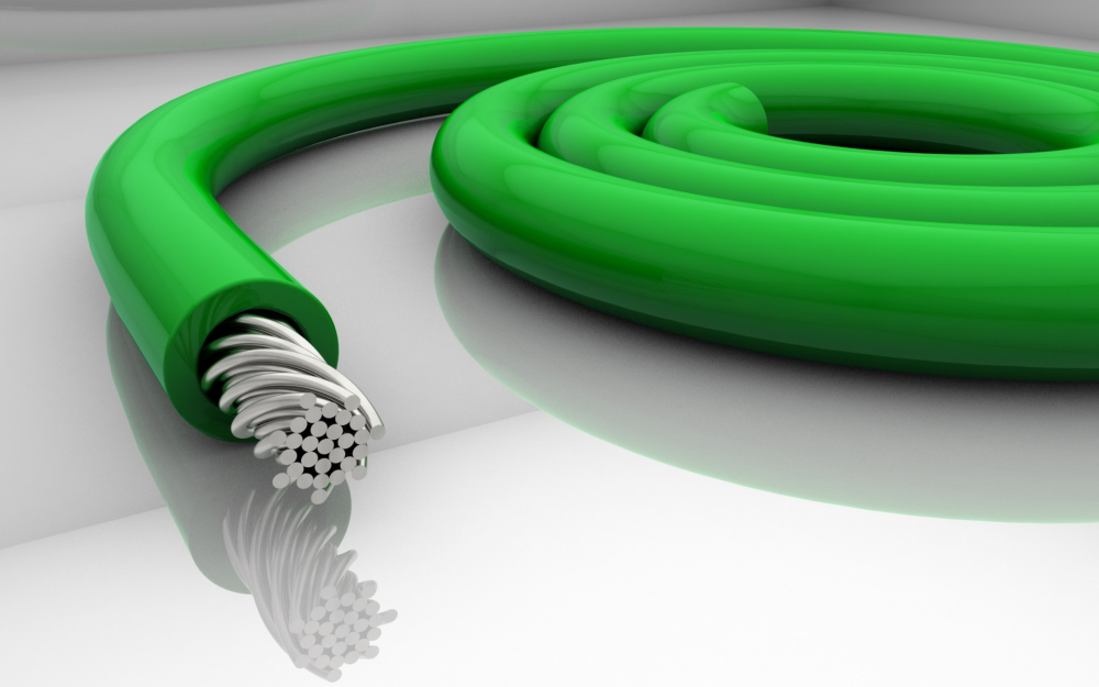 Cablu perimetral standard verde 3.4 mm [3]