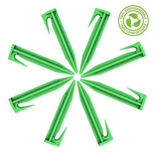 Echipamente si unelte pentru instalare - Scoabe biodegradabile fixare cablu perimetral -100buc