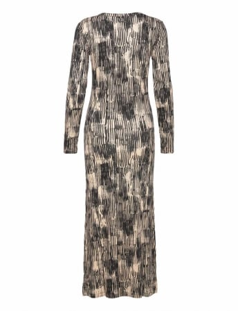 Rochie damă Kaffe Kajenny crem-negru – Elegantă și confortabilă [2]