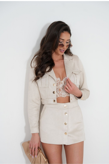 Set dama fusta mini si geaca LaBalancia [3]