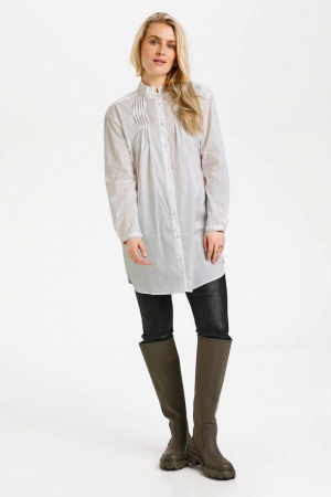 cămașă-damă-cream-crleonora-albă Bluze și cămăși - cămașă-damă-cream-crleonora-albă