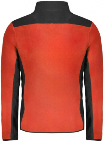 Hanorac Bărbați Norway 1963 Roșu-Negru – Fermoar și Confort [1]