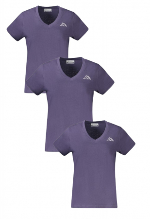 Femei - Pachet 3 tricouri kappa damă mov