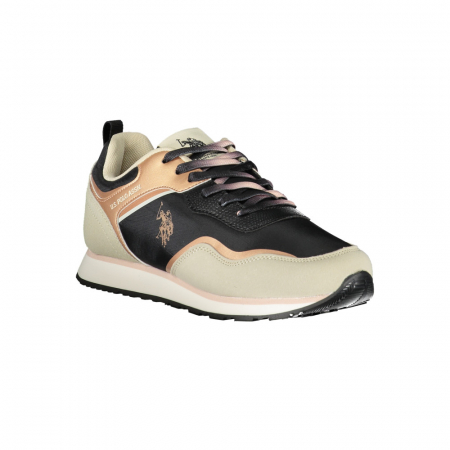 Pantofi Sport Dama U.S. Polo Assn. negru si cream [3]
