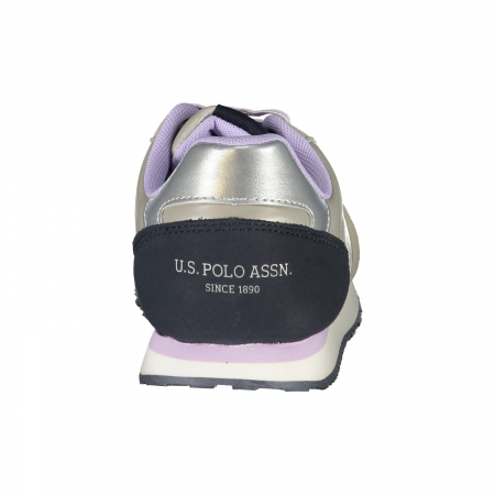 Pantofi sport dama U.S Polo Assn. argintiu [3]