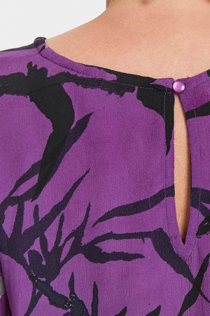 Rochie femei Kaffe violet, lejeră și confortabilă, perfectă pentru vară [1]