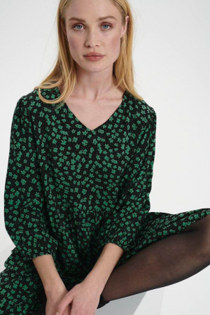 rochie-dama-saint-tropez-kishasz-verde-cu-flori [1]