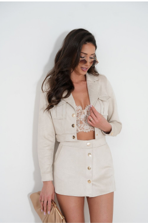 Set dama fusta mini si geaca LaBalancia [2]