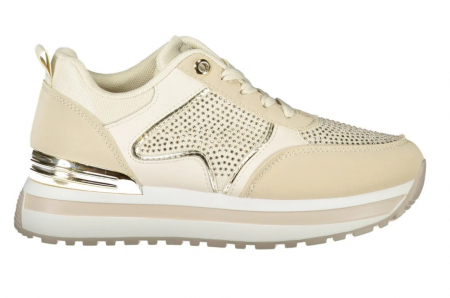 Femei - Sneakers Damă Laura Biagiotti Bej-Crem – Confort și Eleganță