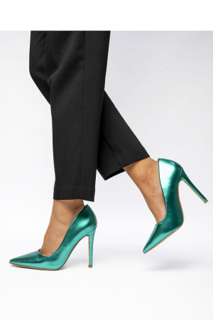 Pantofi cu toc - Tocuri Femei LUMINA GREEN - Eleganță și Stil pentru Ocazii Speciale