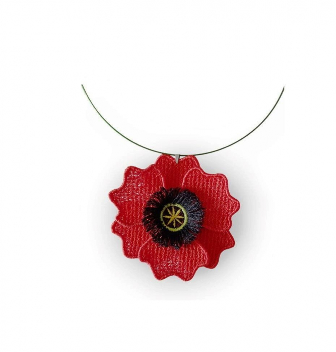 colier-floare-mac-rosu-3d-elegant-rocrist [2]