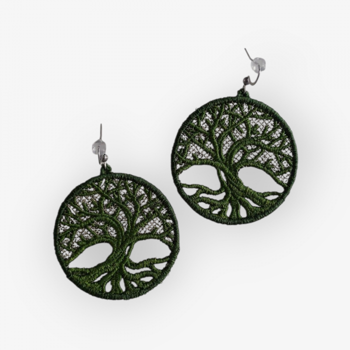Cercei Copacul Vietii Handmade Simbol Spiritual Elegant [3]