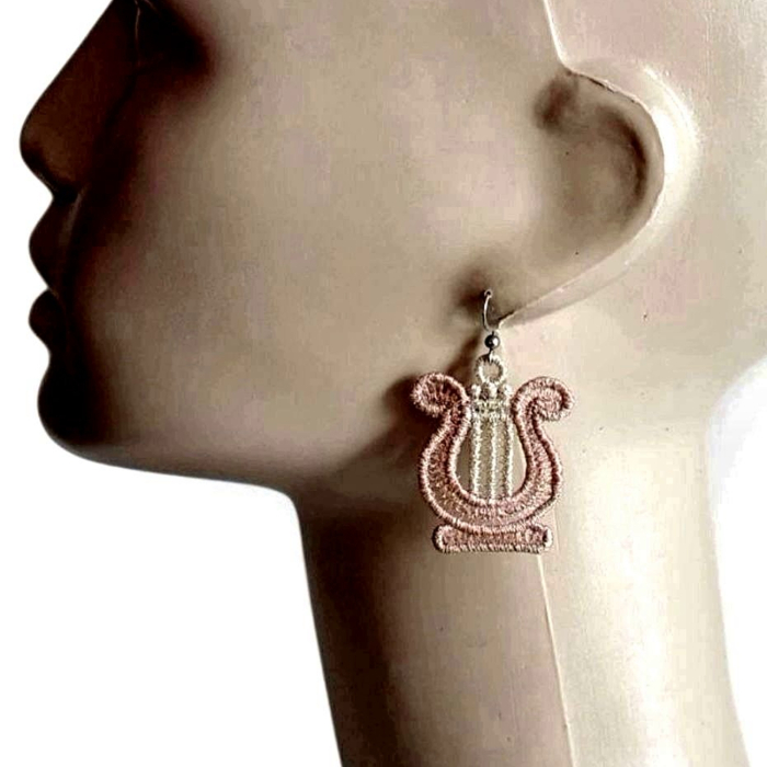 Cercei Instrument Muzical Lira [2]