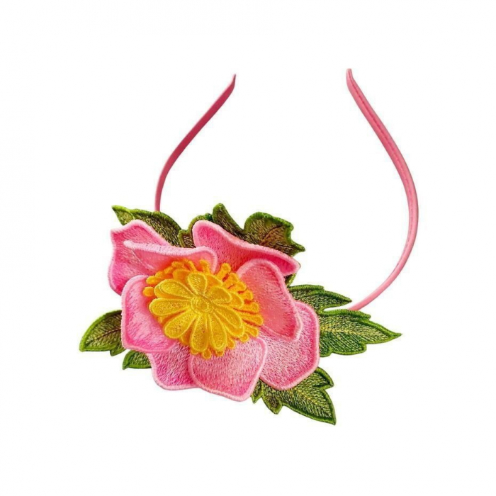 Cordeluta cu Anemona 3D Handmade Florala si Eleganta [2]