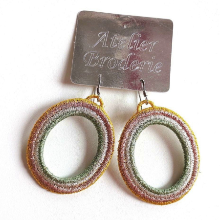 Cercei - Cercei Camee in Tonuri Metalice