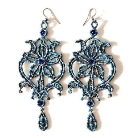 Cercei - Cercei Chandelier Turcoaz Ocean Degrade