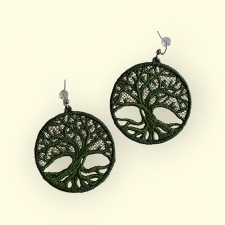 Cercei Copacul Vietii Handmade Simbol Spiritual Elegant [3]