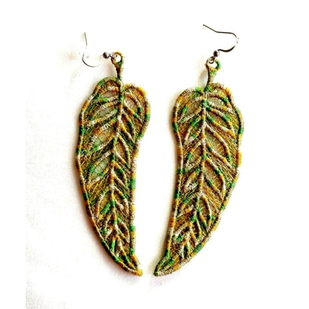 Cercei - Cercei Frunze Verde Degrade