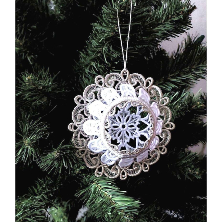 Medalion Fulg de Zapada 3D [1]