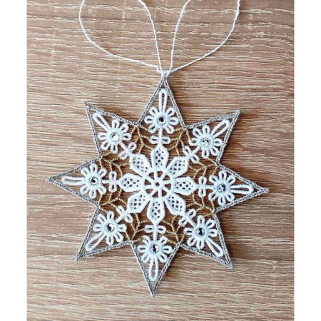 Diverse - Stea cu Cristale Brodata