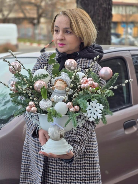 Aranjament Craciun cu Brad Naural [2]