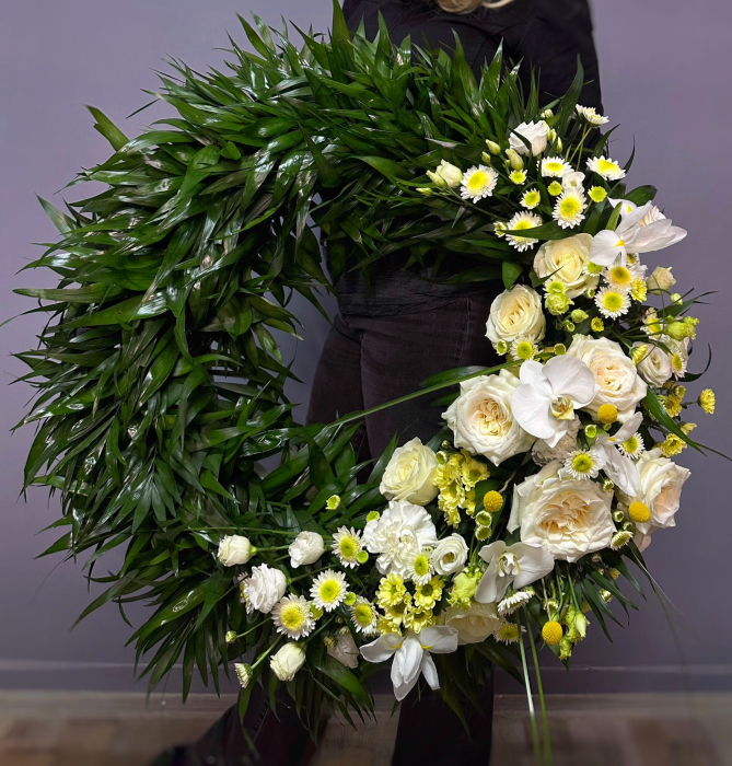 Coroană funerară "Zori de Pace" - Rodyolla [2]