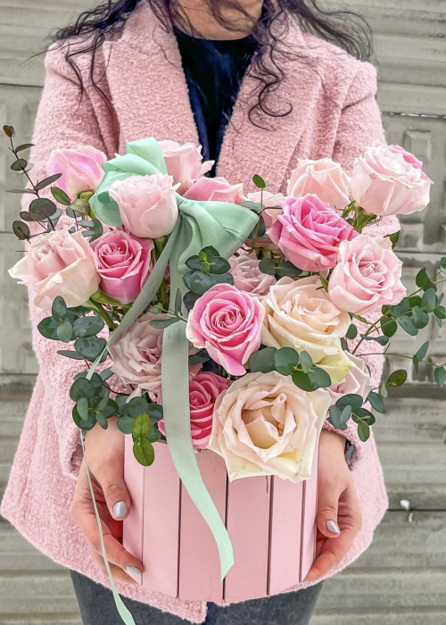 Aranjament de flori pastel "Perfect Gift" [2]