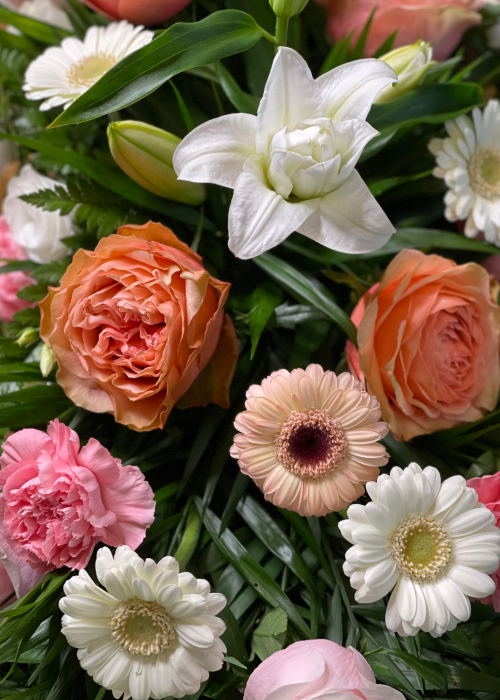 Aranjament funerar colorat Eternitate [5]