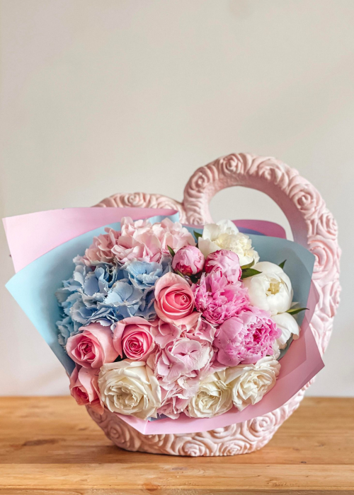 Buchet de flori pastel Pure Bliss [2]