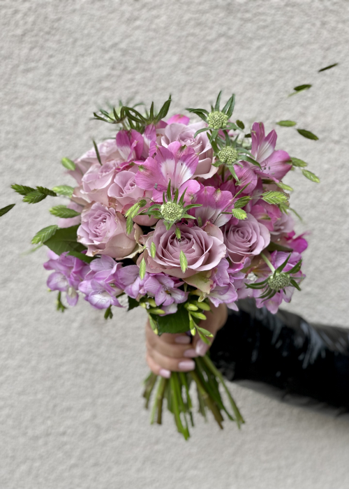 Buchet de mireasa sau nasa mov [2]