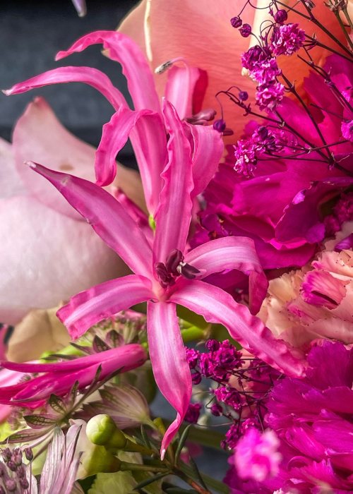 Buchet in forma de inima "Soapte de iubire" [2]