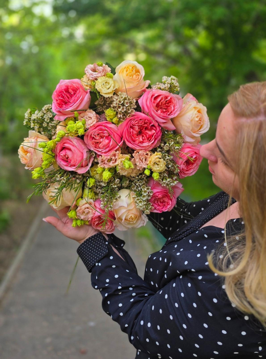 Buchet “Peach Harmony” - Rodyolla [2]