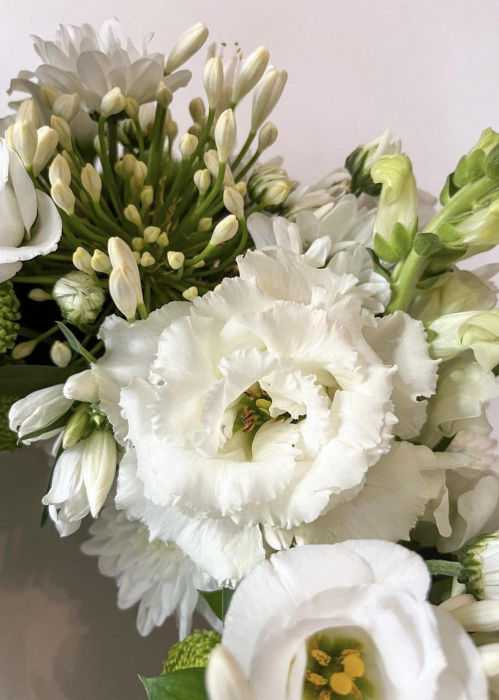 Coroana Funerara cu Lisianthus [5]