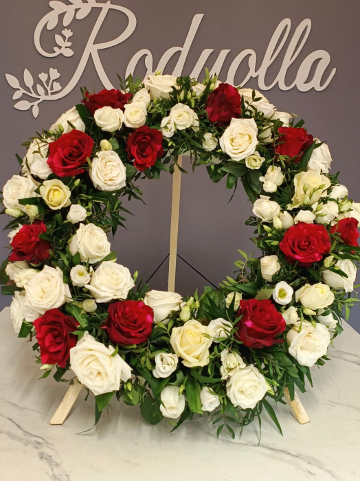 Coroană funerară „Respect și Lumină” - Rodyolla [2]