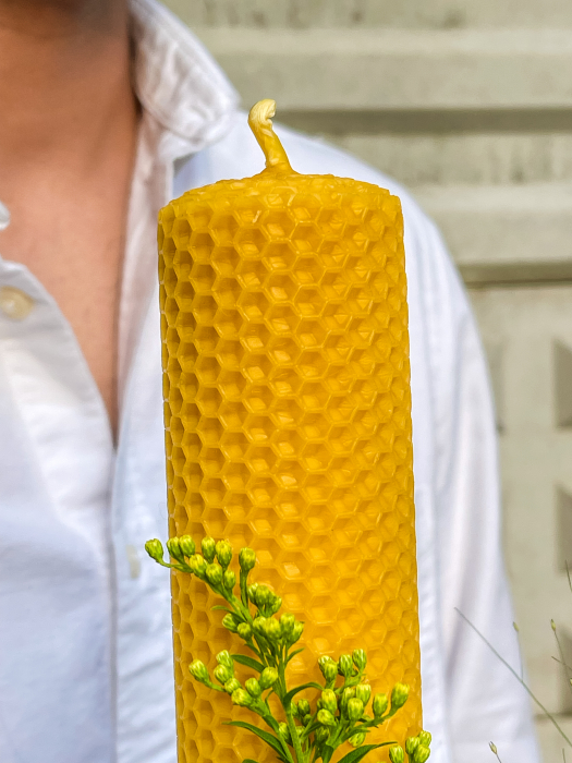 Lumanare de botez unisex Pastel [5]